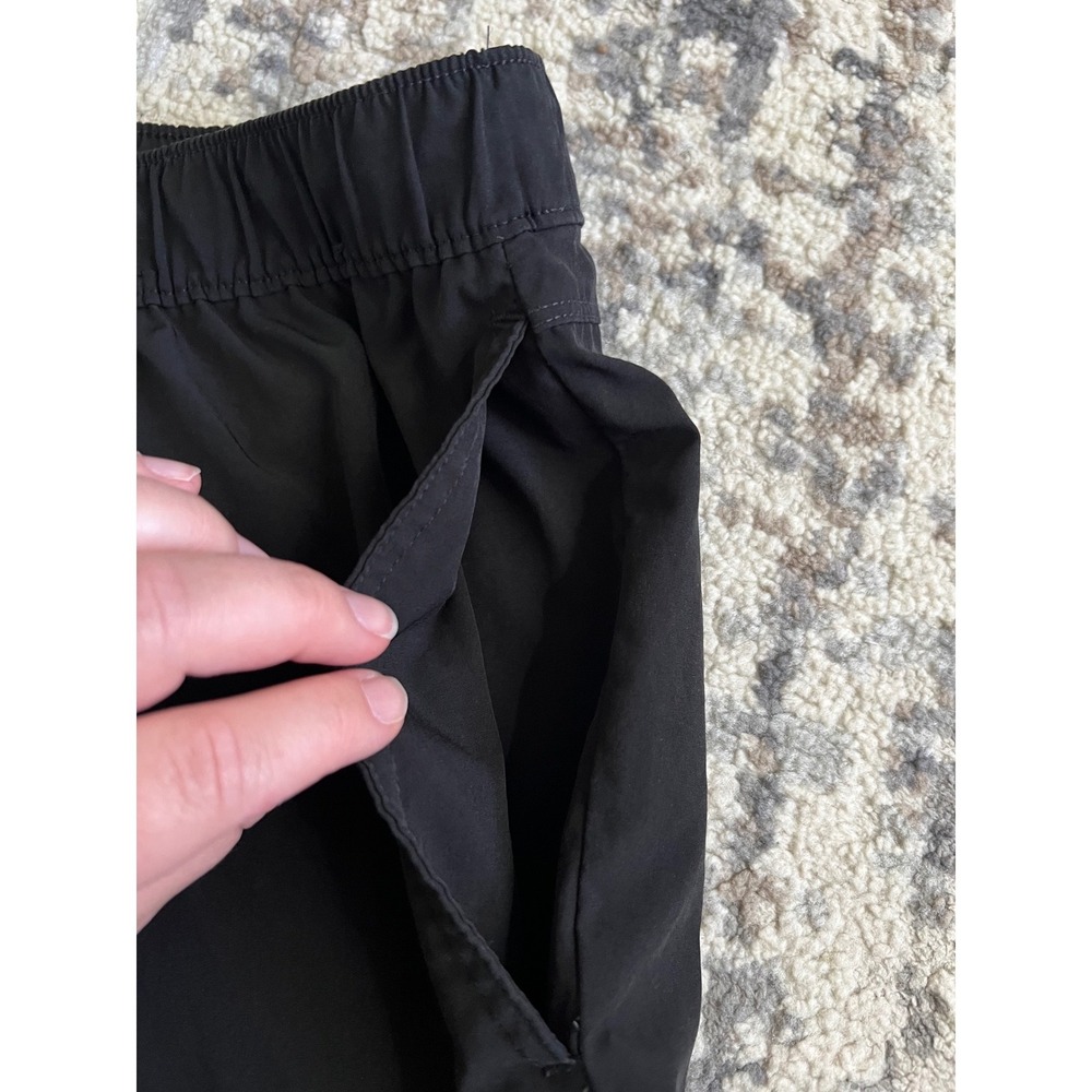 Hollister Mens Black Active Athletic Shorts Elastic Waist Drawstring Small - Picture 4 of 7